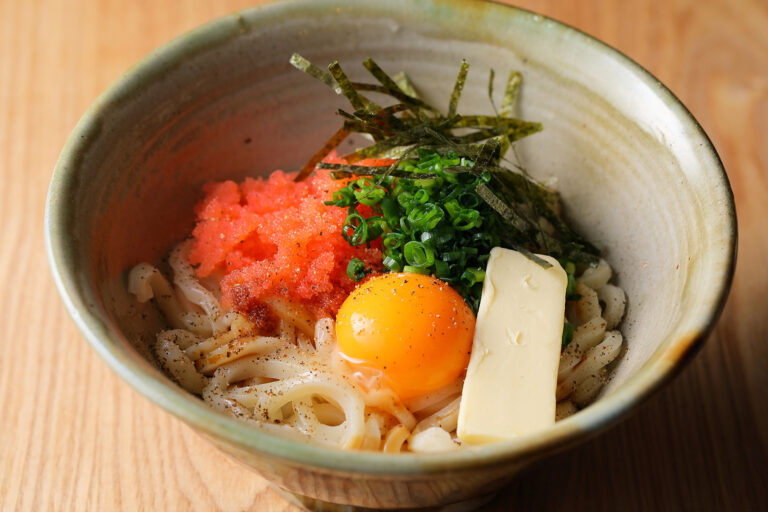 釜玉バターたらこ